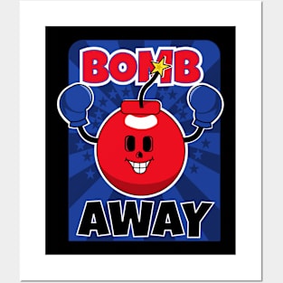 Bombs away Christmas t shirt Posters and Art